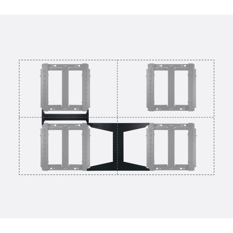 Entretoise pour écran de 55" pour BT8312 (1215mm x 686mm)